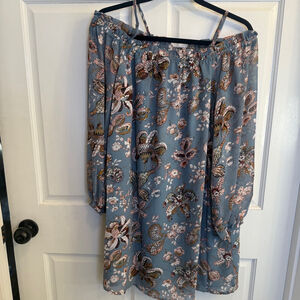 Women's Hayden LA Dress Size S Blue Floral
